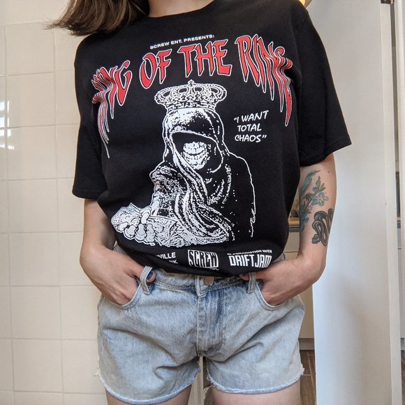 Screw Ent King of the Ring T-shirt - Picture 1 of 3